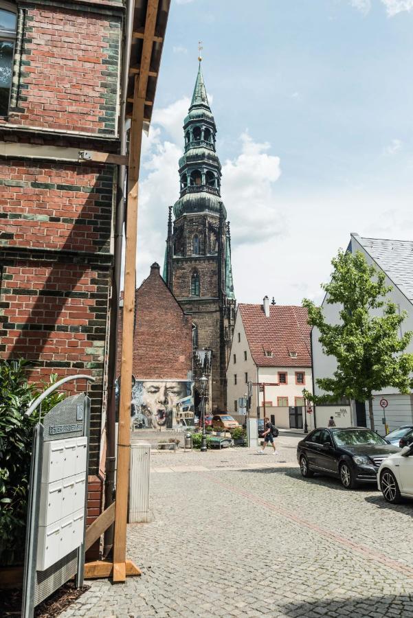 Apartmenthaus am Dom Maisonette Zwickau Exterior foto